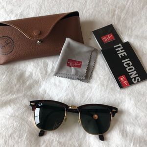 Authentic Ray-Ban ClubMasters - RB 3016